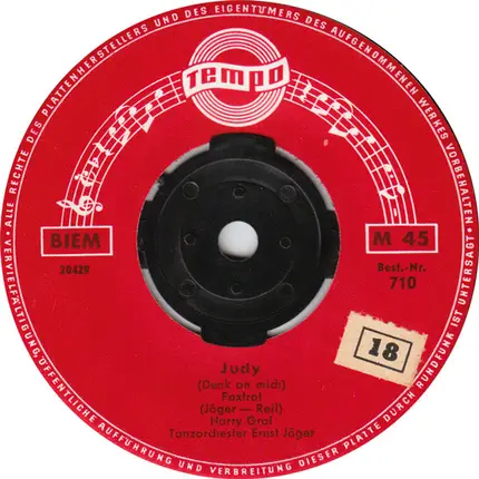 Jimmy Brown / Harry Graf - Wumba-Tumba-Schokoladeneisverkäufer / Judy