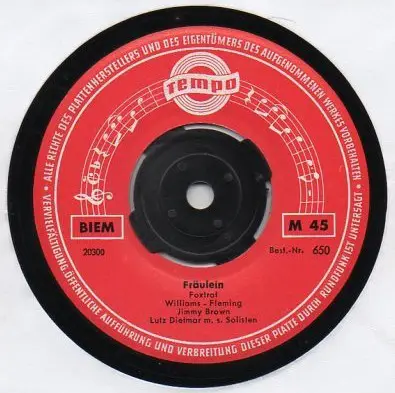 Jimmy Brown / Jean Thomé - Fräulein / Baby Aus Chicago