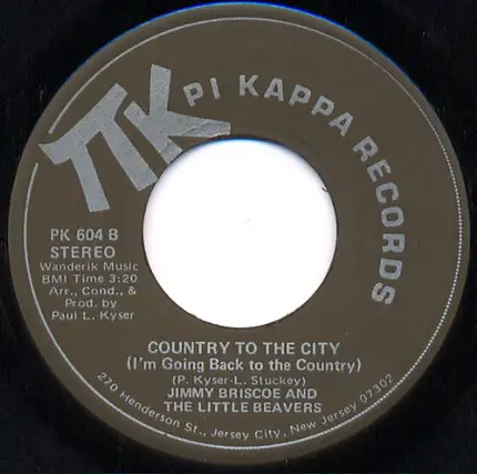 Jimmy Briscoe And The Beavers - I Only Feel This Way When I'm With You