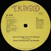 Jimmy Briscoe And The Beavers - Invitation To The World / Living For Today
