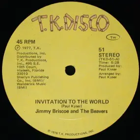 Jimmy Briscoe And The Beavers - Invitation To The World / Living For Today