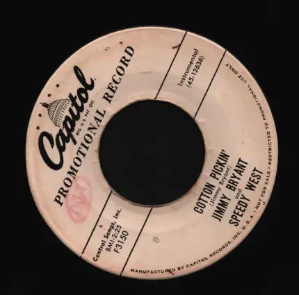 Jimmy Bryant - Cotton Pickin' / Sleep Walker's Lullaby