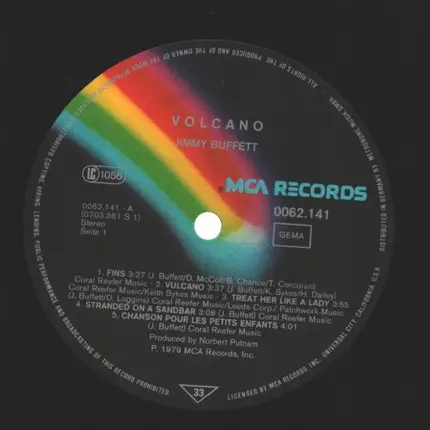Jimmy Buffett - Volcano