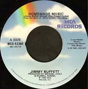 7inch Vinyl Single - Jimmy Buffett - Homemade Music