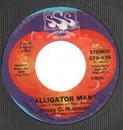 7inch Vinyl Single - Jimmy C. Newman - Alligator Man / Diggy Liggy Lo