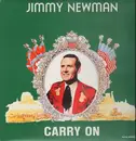 LP - Jimmy C. Newman / Johnnie Strickland - Carry On / She's Mine