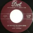 7inch Vinyl Single - Jimmy Newman - Let Me Stay In Your Arms / Blue Darlin'