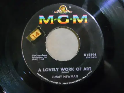 Jimmy C. Newman - A Lovely Work Of Art / What About Me