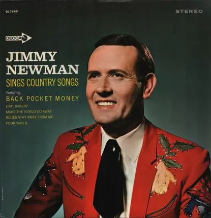 Jimmy C. Newman - Jimmy Newman Sings Country Songs