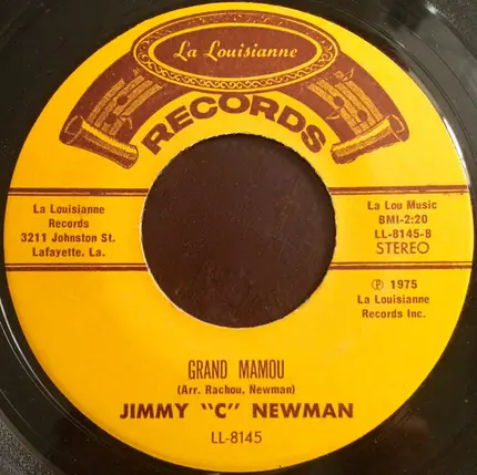 Jimmy C. Newman - Vieux Cajun / Grand Mamou