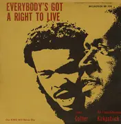 LP - Jimmy Collier / Rev. Frederick Douglass Kirkpatrick - Everybody's Got A Right To Live