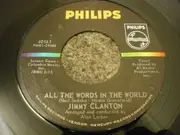 7inch Vinyl Single - Jimmy Clanton - Red Don't Go With Blue / All The Words In The World