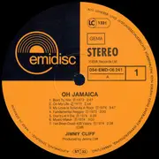 LP - Jimmy Cliff - Oh Jamaica