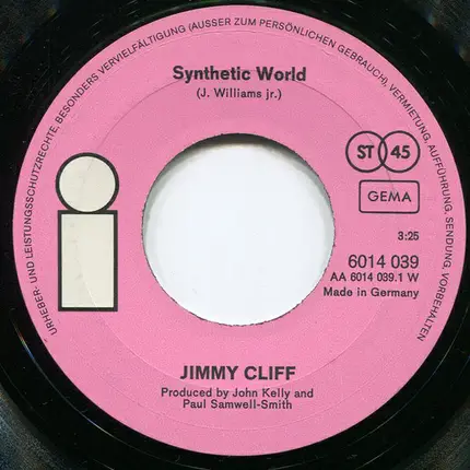 Jimmy Cliff - Synthetic World