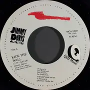 7inch Vinyl Single - Jimmy Davis & Junction - Kick The Wall / Over The Top