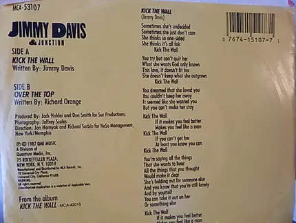 Jimmy Davis & Junction - Kick the Wall