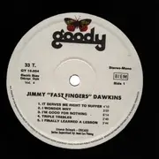 LP - Jimmy Dawkins - Electric Blues Chicago Style Vol. 4 Jimmy 'Fast Fingers' Dawkins