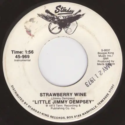 Jimmy Dempsey - Help Me Make It Through The Night / Strawberry Wine