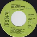 7inch Vinyl Single - Jimmy Dean & Dottie West - Slowly / Sweet Thang