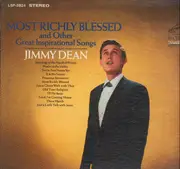 LP - Jimmy Dean - Most Richly Blessed (And Other Great Inspirational Songs)