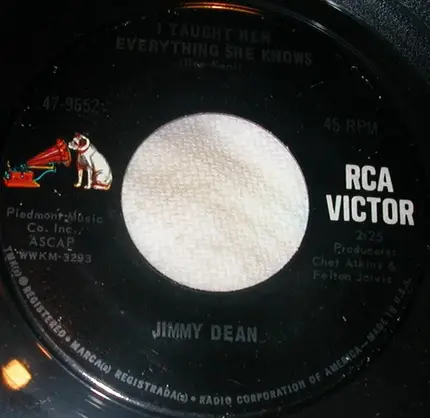 Jimmy Dean - A Hammer And Nails / I Taught Her Everything She Knows