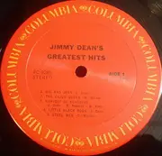 LP - Jimmy Dean - Jimmy Dean's Greatest Hits - Terre Haute Pressing