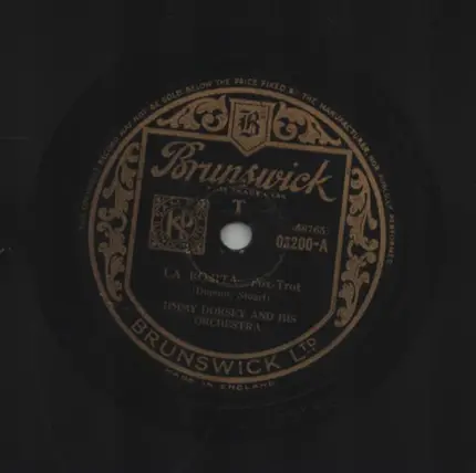 Jimmy Dorsey And His Orchestra - La Rosita / Green Eyes
