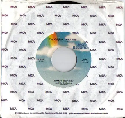 Jimmy Dorsey And His Orchestra - The Original 'So Rare' / Jay Dee's Boogie Woogie