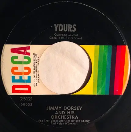 Jimmy Dorsey And His Orchestra - Yours (Quiereme Mucho)