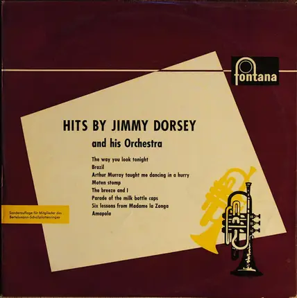 Jimmy Dorsey - Hits By Jimmy Dorsey