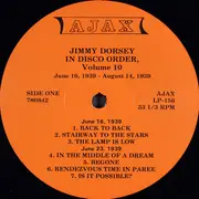 LP - Jimmy Dorsey - In Disco Order, Volume 10