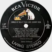 LP - Jimmy Driftwood - Songs Of Billy Yank And Johnny Reb