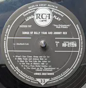 LP - Jimmy Driftwood - Songs Of Billy Yank & Johnny Reb - Mono