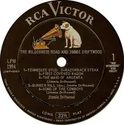 LP - Jimmy Driftwood - The Wilderness Road And Jimmie Driftwood