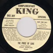 7inch Vinyl Single - Jimmy Duncan - The Price Of Love - Original US Promo, Company Sleeve