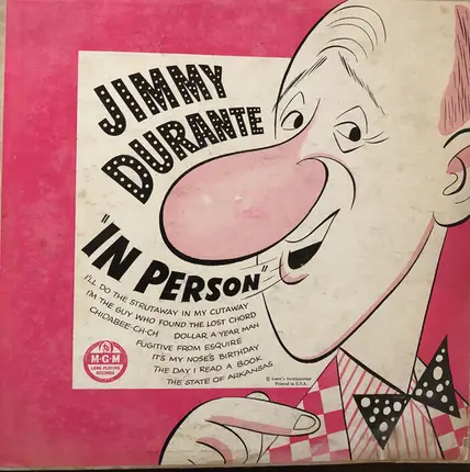 Jimmy Durante - In Person