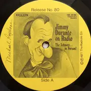 LP - Jimmy Durante - Jimmy Durante On Radio, The Schnozz... In Person