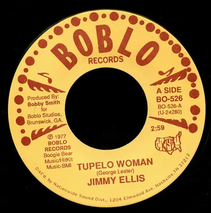 Jimmy Ellis - Tupelo Woman