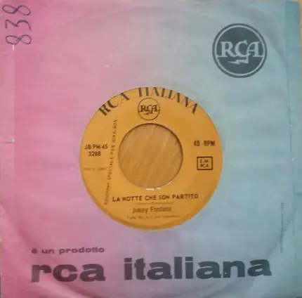 Jimmy Fontana - E Quanto Tempo Durerà / La Notte Che Son Partito
