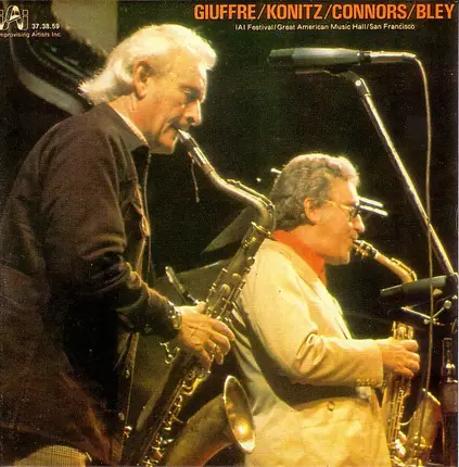 Jimmy Giuffre / Lee Konitz / Bill Connors / Paul Bley - IAI Festival
