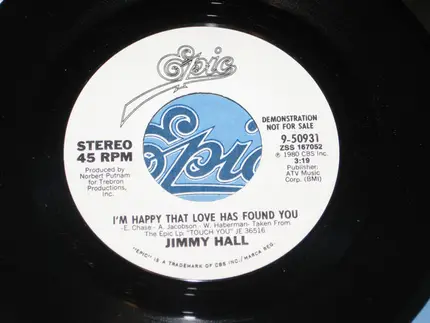 Jimmy Hall - I'm Happy That Love Has Found You