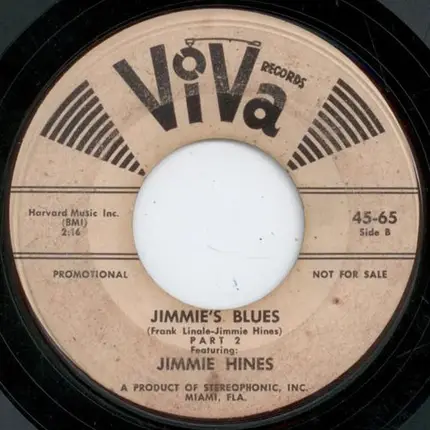 Jimmy Hines - Jimmie's Blues