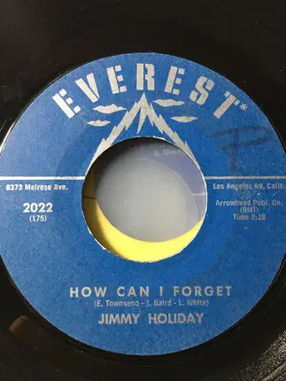 Jimmy Holiday - How Can I Forget / Janet