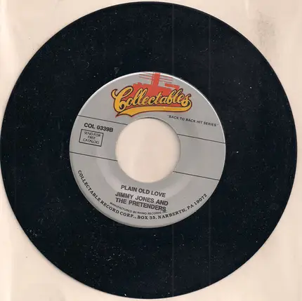 Jimmy Jones , The Pretenders - Lover / Plain Old Love