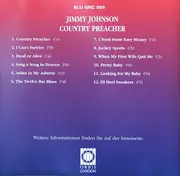 CD - Jimmy Johnson - Country Preacher