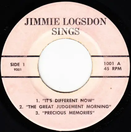 Jimmy Logsdon - Jimmie Logsdon Sings