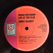 LP - Jimmy McGriff - Organ Explosion - Live At The Club