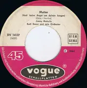 7inch Vinyl Single - Jimmy Makulis - Mutter