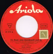 7inch Vinyl Single - Jimmy Makulis - Ein Boot, Eine Mondnacht Und Du / Nachts In Rom
