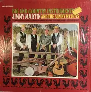 LP - Jimmy Martin and The Sunny Mountain Boys - Big And Country Instrumentals